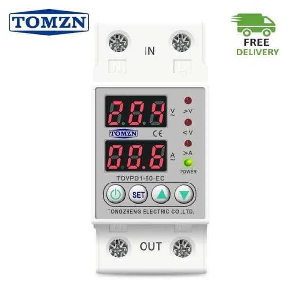 4P 63A 3-Phase TOMZN MTS Dual Power Manual Transfer Isolating Switch Interlock Circuit Breaker