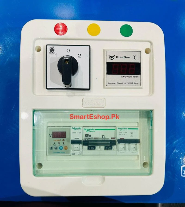 Electrical Distribution Box with Breakers, Change Over & Volt Meter